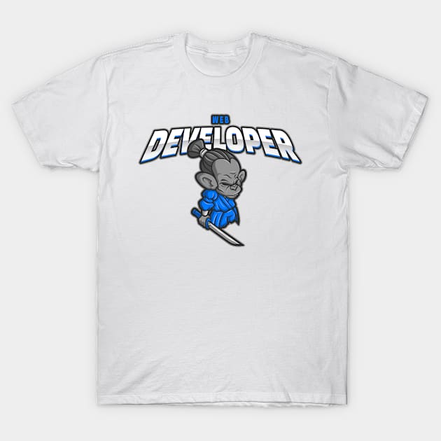 Awesome Web Developer T-Shirt by ArtDesignDE